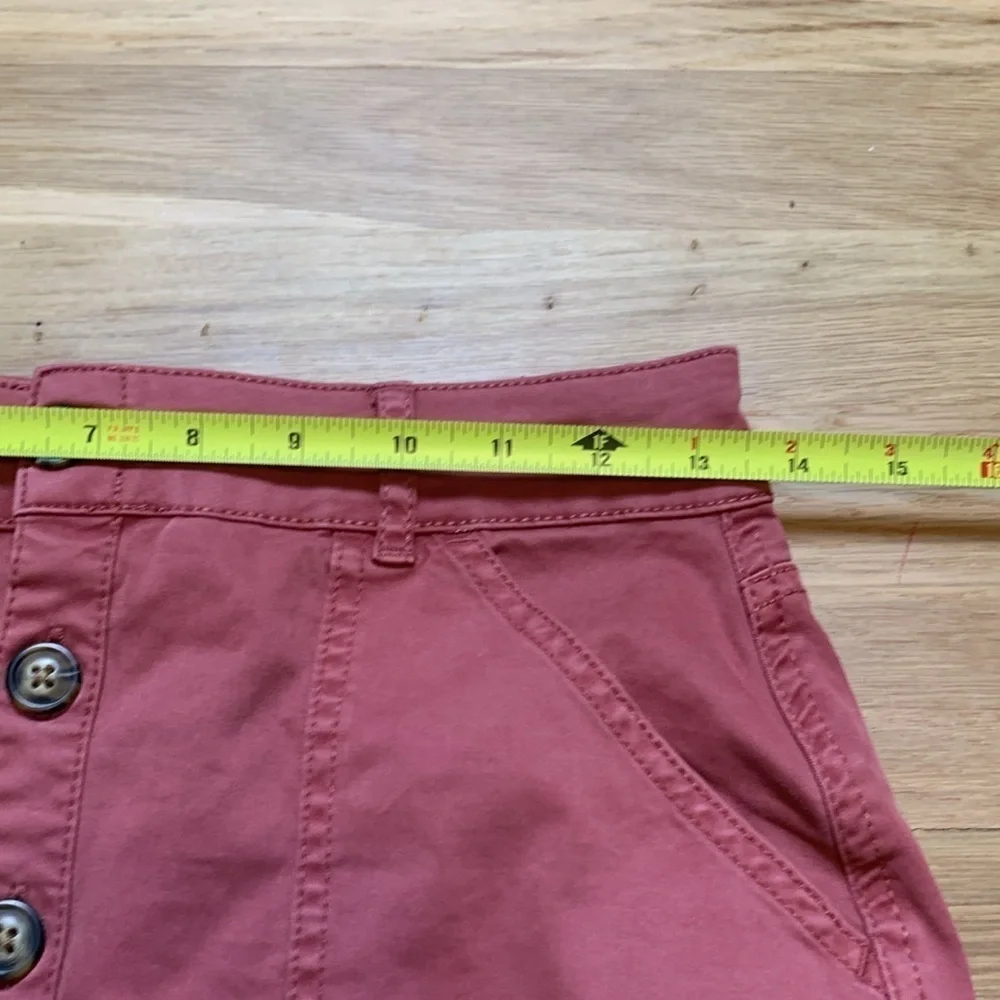 Garage Button Down Mauve Mini Skirt Women’s XS